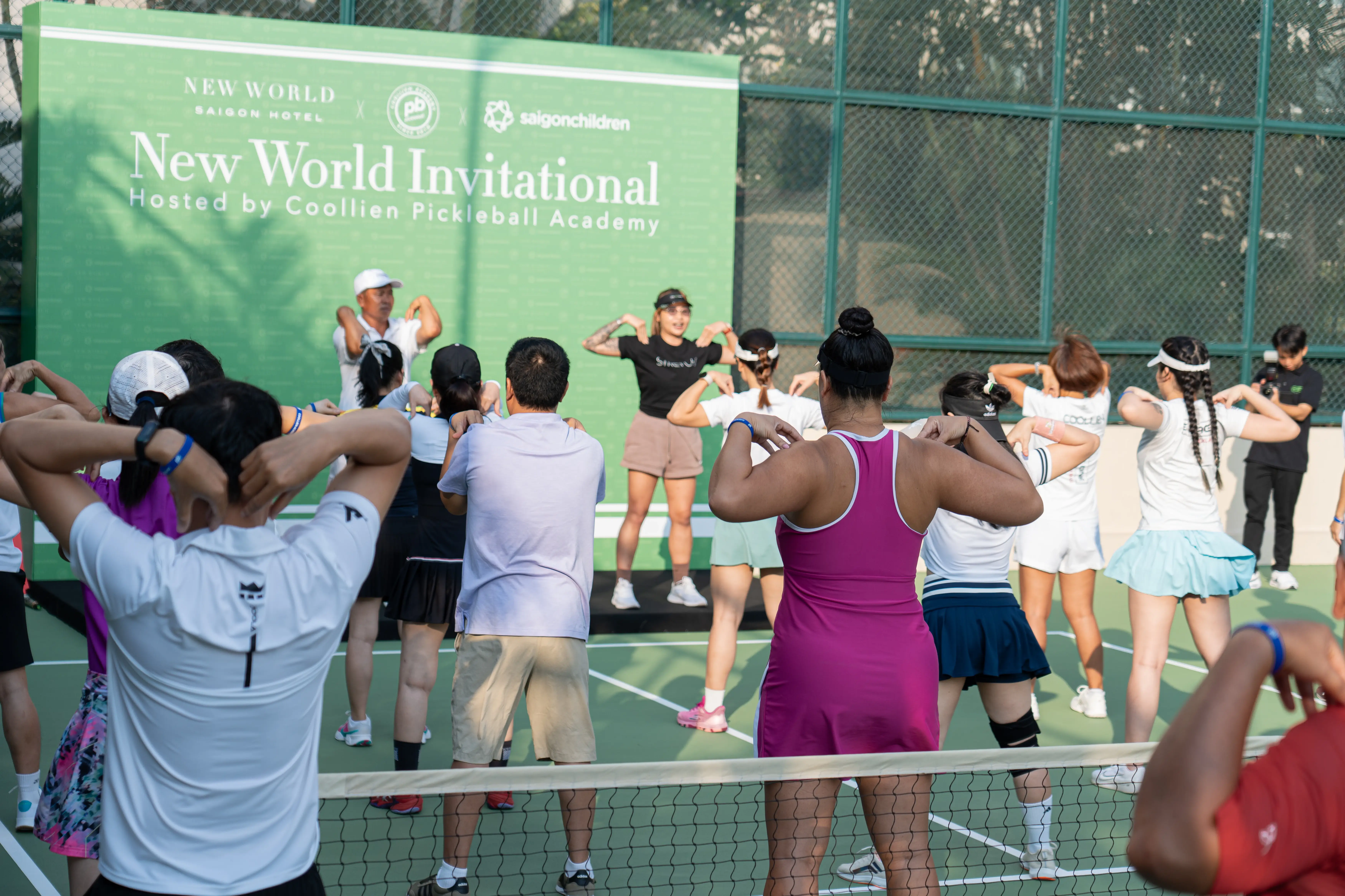 Khởi động để kết nối — Stretch.vn tại Saigon Children’s Charity x New World Invitational 2024